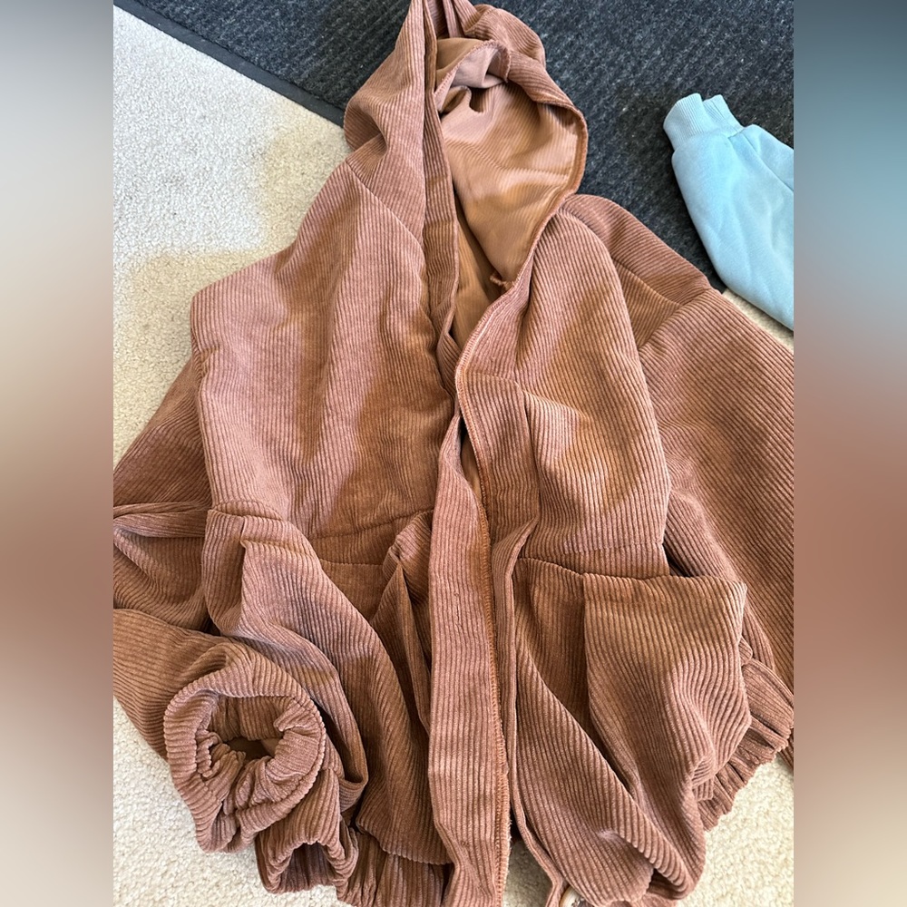 Brown corduroy jacket